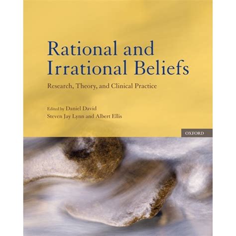 Pre Owned Rational And Irrational Beliefs Research Theory Clinical