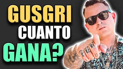 🤑🟥 Cuanto Gana El Gusgri En Youtube Cuanto Ganan Los Youtubers 🟥🤑