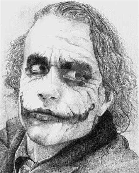 How To Draw Heath Ledger As Joker Stuffjourney Giggmohrbrothers