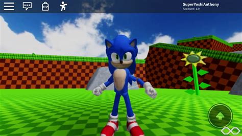 Sonic In Roblox Youtube