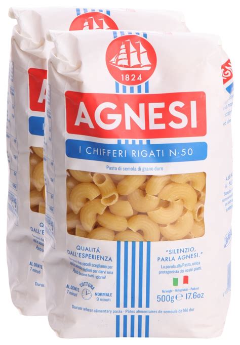 Big Bazaar Combo Agnesi Pasta Chifferi Rigati Number G Pack