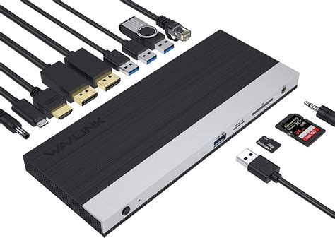 Wavlink Usb Dockingstation C In Hub Unterst Tzt Triple K Display