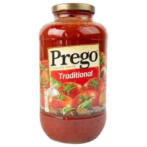 Prego 45 Oz Traditional Italian Pasta Sauce 6case