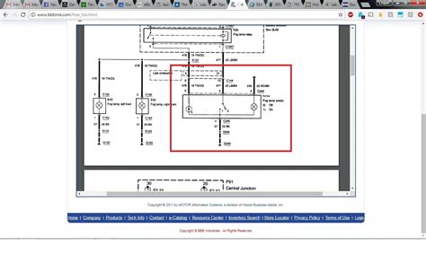 1996 Ford Ranger Headlight Switch Wiring Diagram