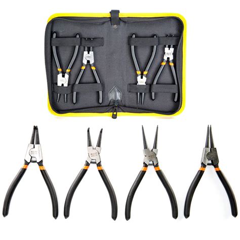 Buy Kotto Pack Set Inches Snap Ring Pliers Set Heavy Duty Internal