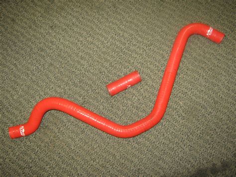 Polaris Scrambler Zap Red Silicone Lower Radiator Head Hose