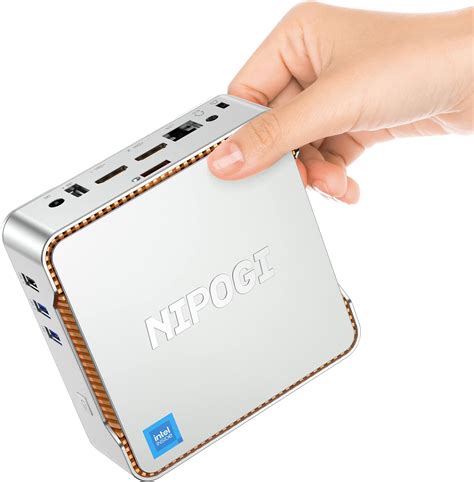 Nipogi Ak Plus Mini Pc Gb Ddr Gb M Ssd Th Gen Ntel