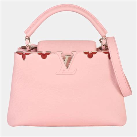 Louis Vuitton Leather Capucines Top Handle Bags ShopStyle