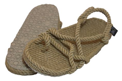 Nomadic State Of Mind Toe Joe Rope Sandal With Back Strap And Added