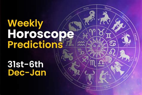 Weekly Horoscope Predictions 31st Dec 2023 To 6th Jan 2024 Instaastro