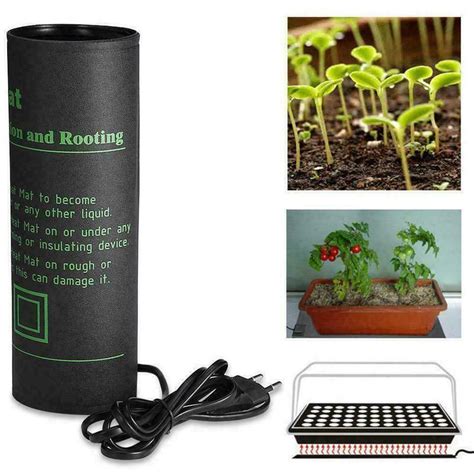 220v Seedling Heating Mat Germinate Starter Warmer Pad Plant Hydroponics 24x52cm Ebay