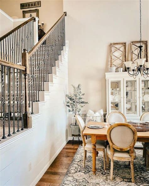 White Hutch And Shiplap Staircase Wall Soul Lane