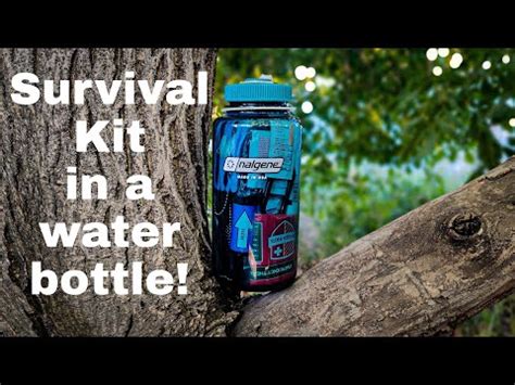 Survival Kit In A Water Bottle YouTube