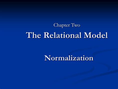 Ppt The Relational Model Powerpoint Presentation Free Download Id