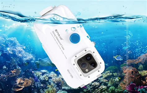 Plastic waterproof phone case Puluz for iPhone 14 Plus/Pro M