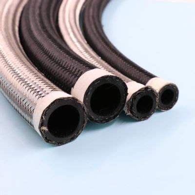 Oil Cooler Hose NBR Rubber Tube Auto Racingmotorcycle 304 Stainless