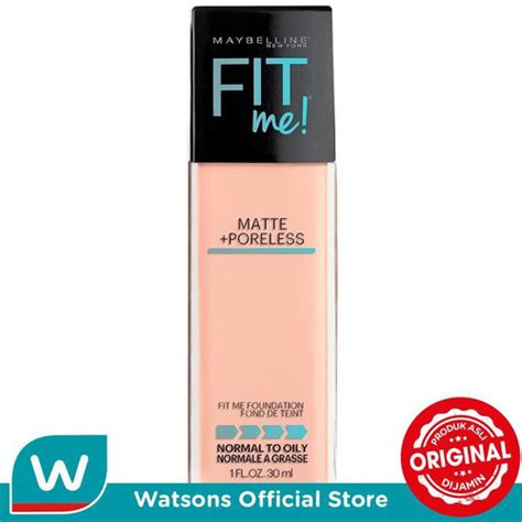 Jual Original Maybelline Fit Me Matte Poreless Foundation 128 Warm Nude Jakarta Pusat Umi