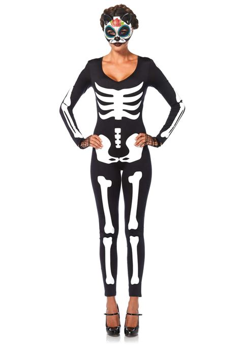 Skeleton Jumpsuit - Miss Kitty's Costumes