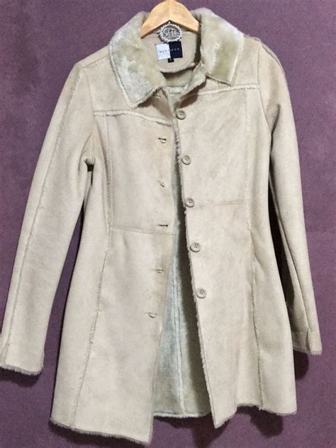 Sobretudo Nude Camursado Produto Feminino Marfinno Nunca Usado Enjoei