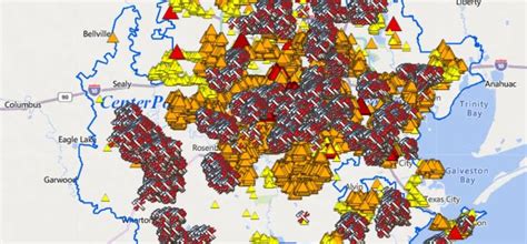 Centerpoint Power Outage Map Houston - Map