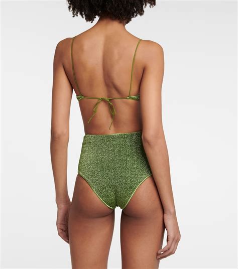 Lumiere Bikini Set In Green Oseree Mytheresa