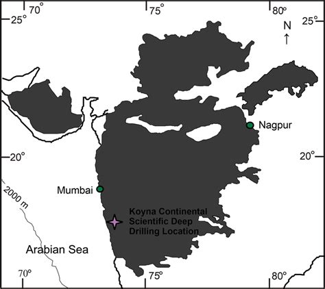 Geological map showing areal spread of the Deccan flood basalt... | Download Scientific Diagram