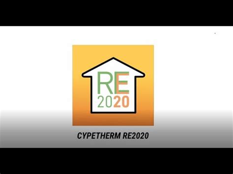 Cypetherm Re Pr Sentation Du Logiciel Youtube