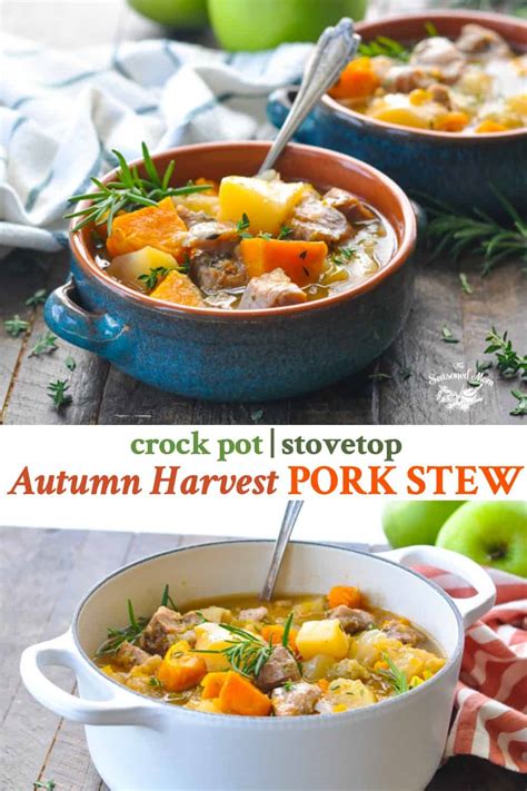 Autumn Harvest Pork Stew The Seasoned Mom