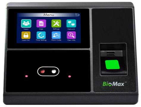 Face Recognition BIOMAX Multi Bio Time Attendance And Access Control