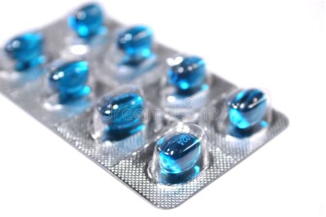 Blue Pills stock image. Image of pills, medicine, transluscent - 332243