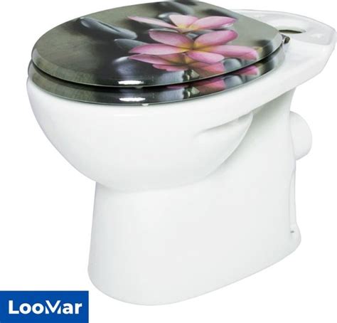 LooMar WC Bril Met Softclose Toiletbril Met Deksel Met Print Bol