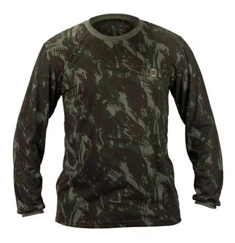 Camisa Camuflada Manga Longa Masculina Pesca Caça Trilha MercadoLivre