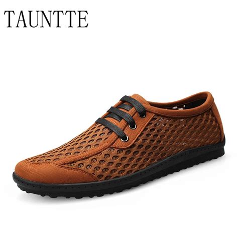 Aliexpress Buy Summer Air Mesh Shoes Men Breathable Casual Shoes