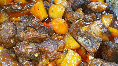 Authentic Jamaican Brown Stew Pork Recipe