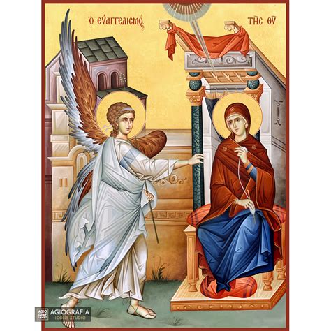 Annunciation of the Theotokos – IMPERIAL ICONS