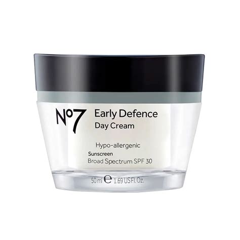 No7 Early Defence Day Cream SPF 30 - Hypo Allergenic Broad Spectrum ...