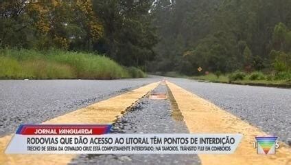 Trechos De Serra Das Rodovias Tamoios E Oswaldo Cruz Seguem