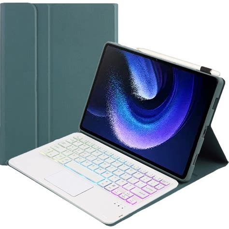 Etui z podświetlaną klawiaturą bluetooth touchpad do Xiaomi Pad 6 6