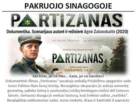 Kino anonsas Pakruojo rajono savivaldybė