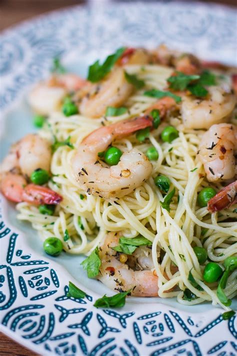 Garlic Buttered Shrimp Pasta | B. Britnell