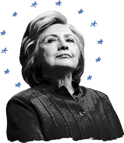 Download Hillary Clinton Blue Stars Background