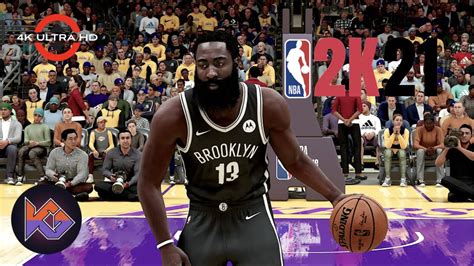 NBA2K21 Next Gen Gameplay Los Angeles Lakers Versus James Harden