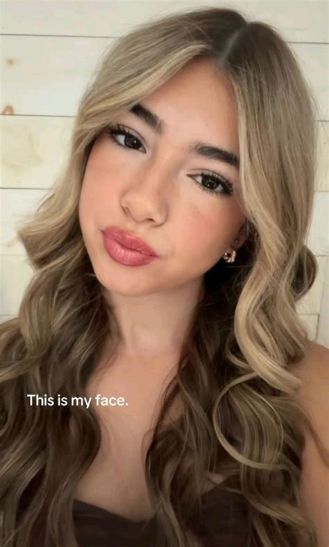 Embreigh Courtlyn Makeup Idea In Blonde Hair Makeup Brown Hair Inspo Perfect Blonde Hair