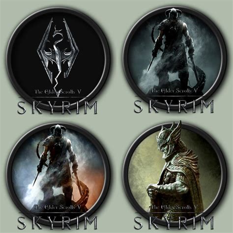 Skyrim Icons By Kodiak Caine On Deviantart