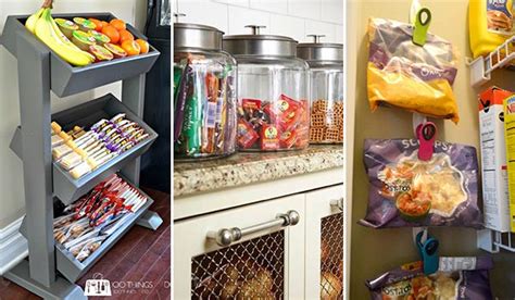 15 Diy Ideas For Snack Storage Woohome