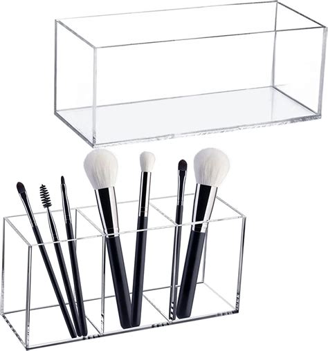 Mdesign Organiseur Maquillage Bo Te De Rangement Maquillage Avec Cinq