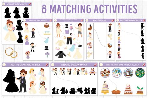 Wedding games and activities for kids By Lexi Claus | TheHungryJPEG