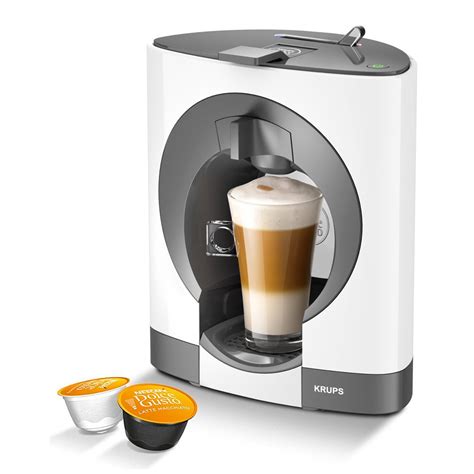 Cafetera KRUPS KP1101 Nescafé Dolce Gusto Oblo Blanca