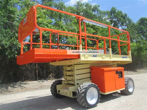 2007 Jlg 260mrt All Terrain Scissor Lift Manlift Boom Aerial Rough