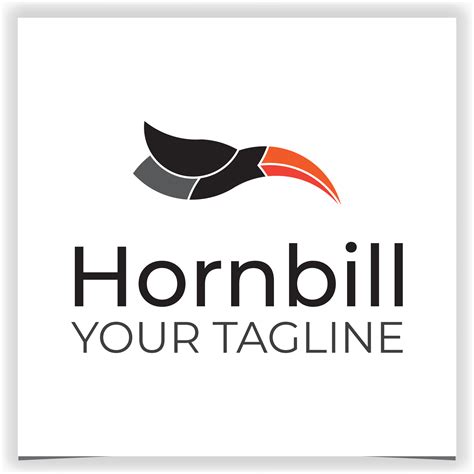 hornbill logo design template 48832617 Vector Art at Vecteezy